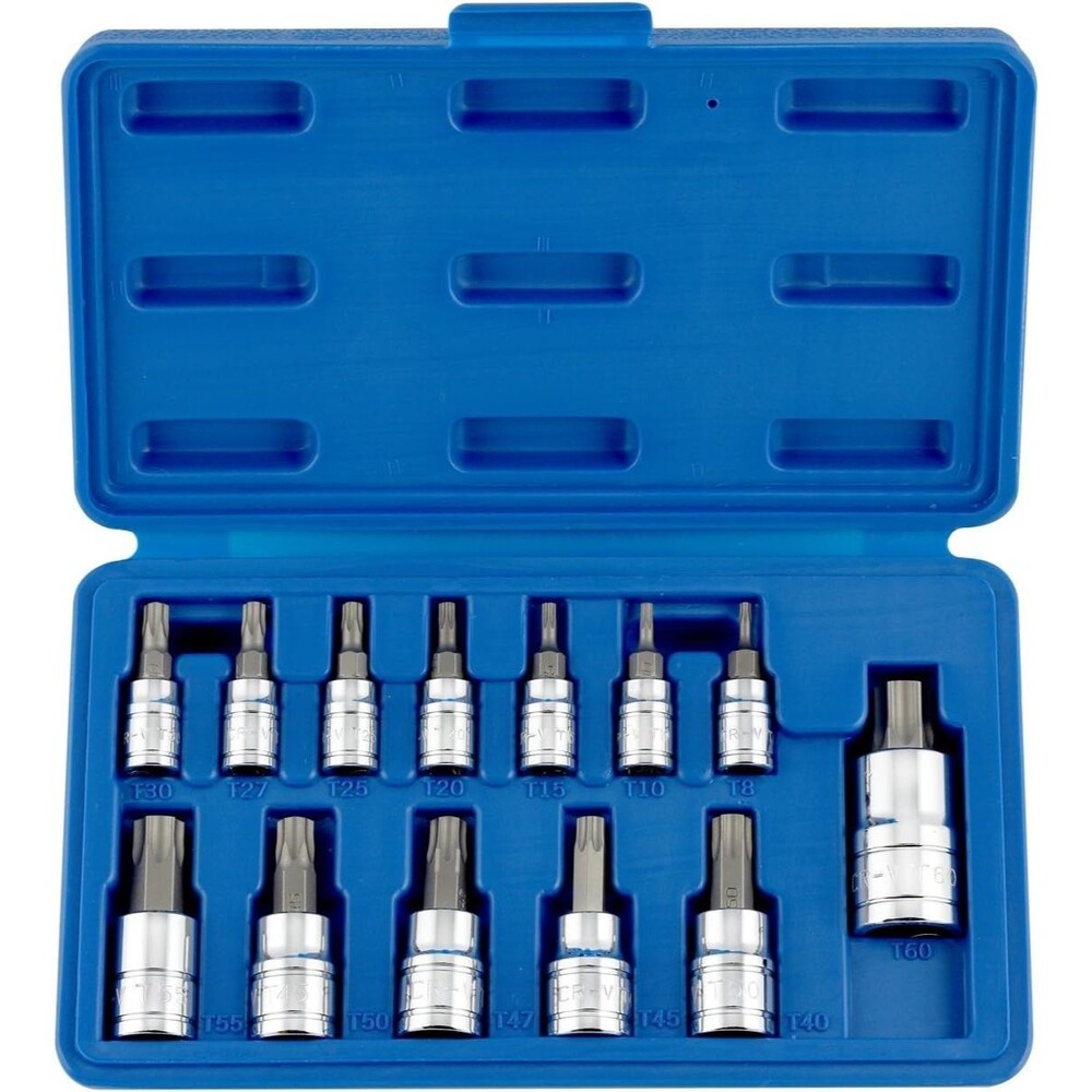 Neiko 13-Piece Torx Bit Socket Set